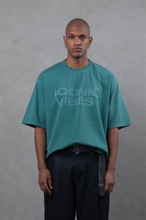 Wholesale Mens Petrol T-Shirt