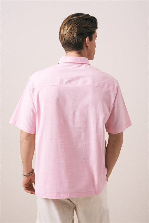 Wholesale Mens Pink Polo T-Shirt