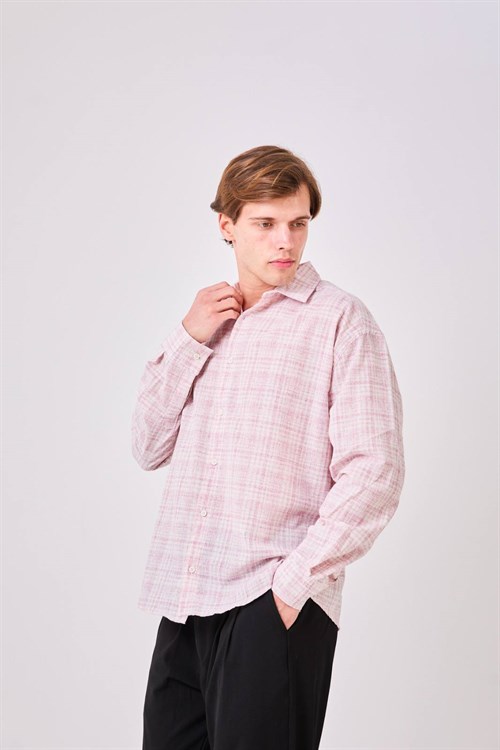 Wholesale Mens Pink Shirt 