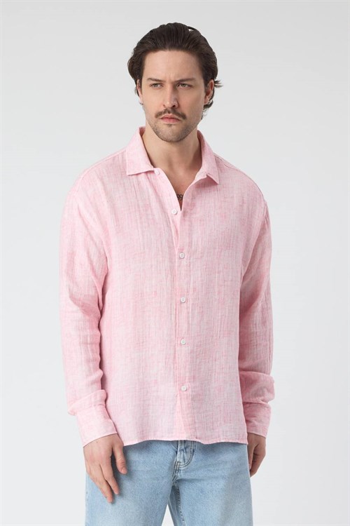 Wholesale Mens Pink Shirt