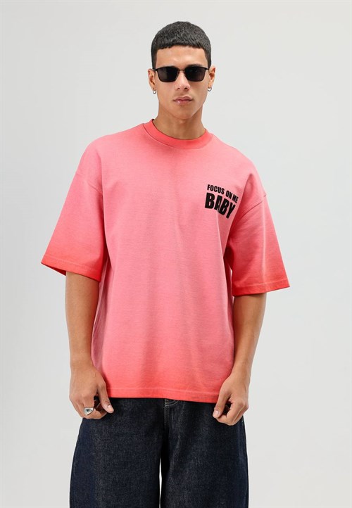 Wholesale Mens Pink T-Shirt