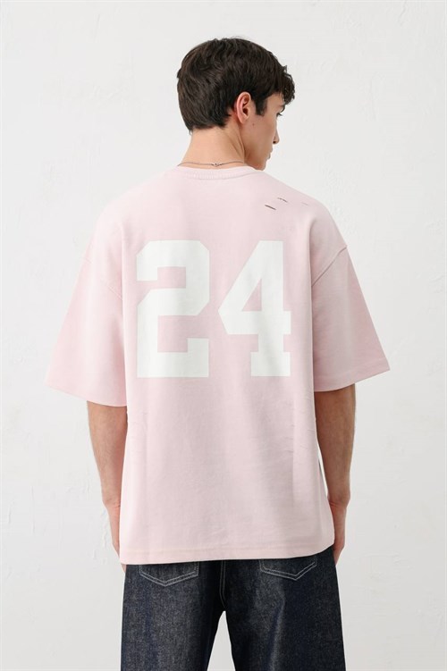 Wholesale Mens Pink T-Shirt