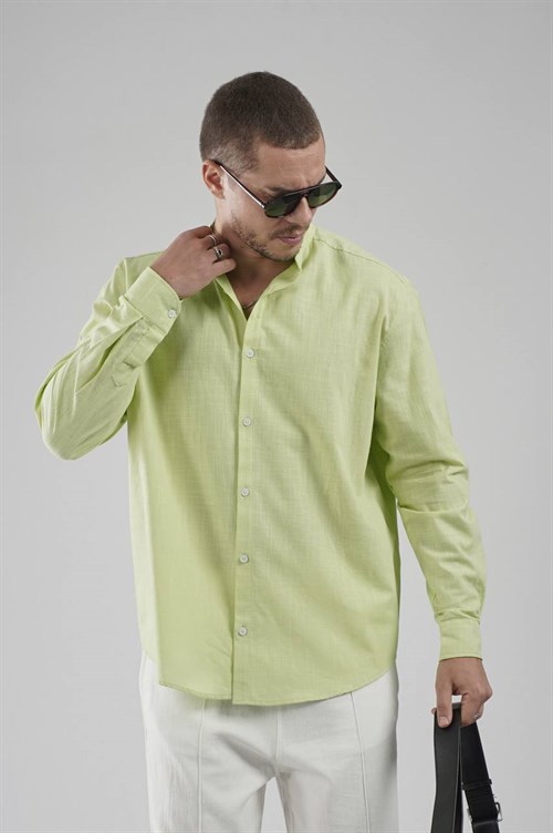 Wholesale Mens Pistachio Shirt
