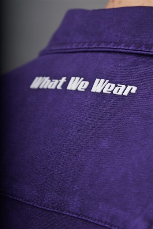 Wholesale Mens Purple Polo T-Shirt