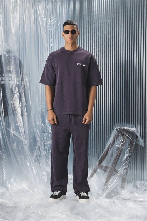 Wholesale Mens Purple T-Shirt 
