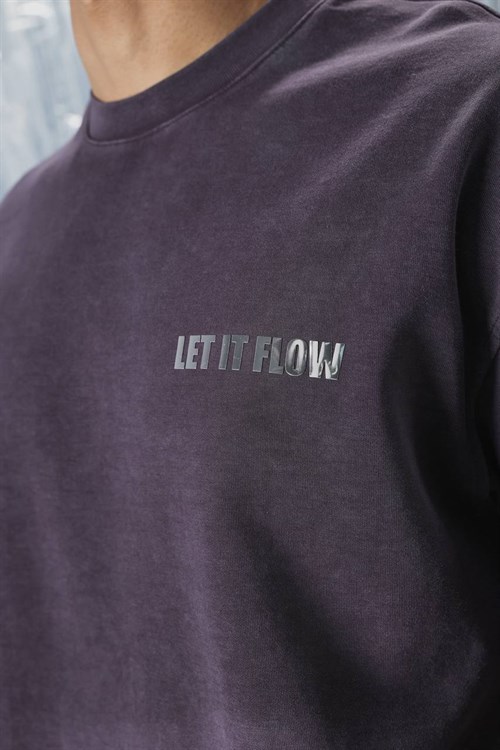 Wholesale Mens Purple T-Shirt 