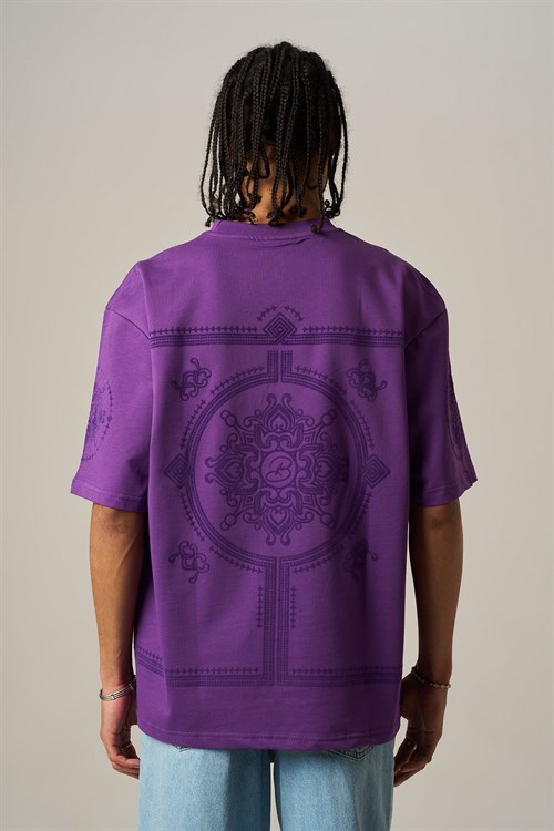Wholesale Mens Purple T-Shirt