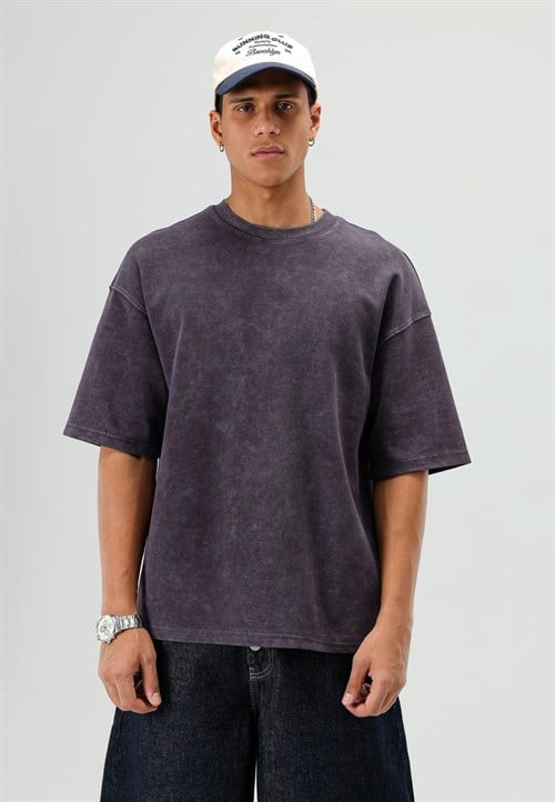 Wholesale Mens Purple T-Shirt