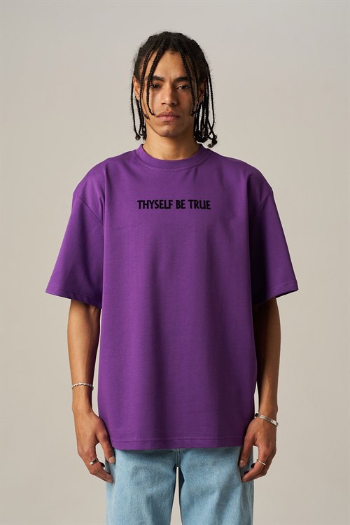Wholesale Mens Purple T-Shirt