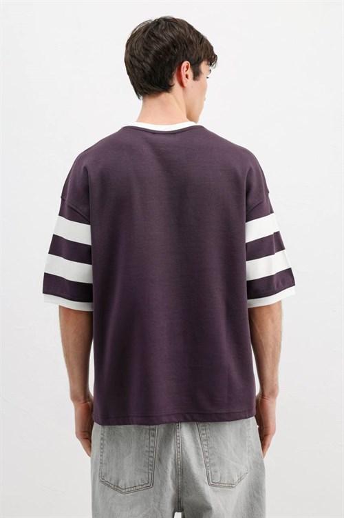Wholesale Mens Purple T-Shirt