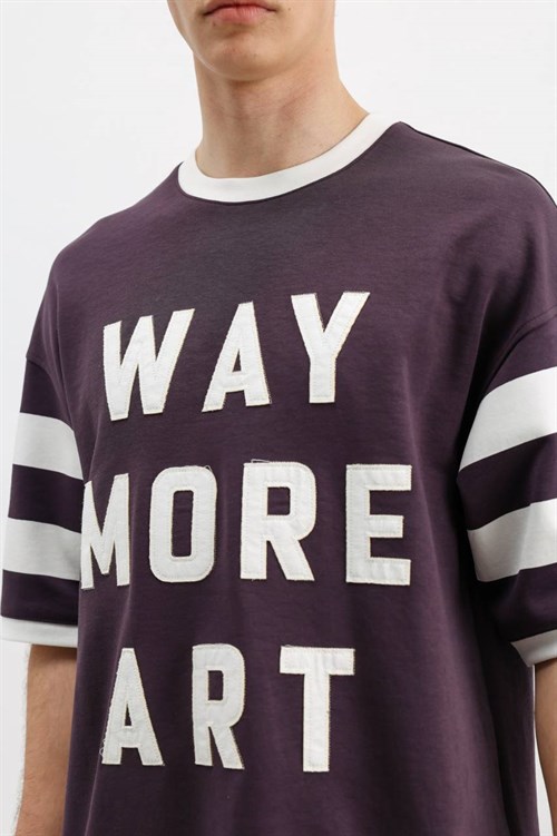 Wholesale Mens Purple T-Shirt