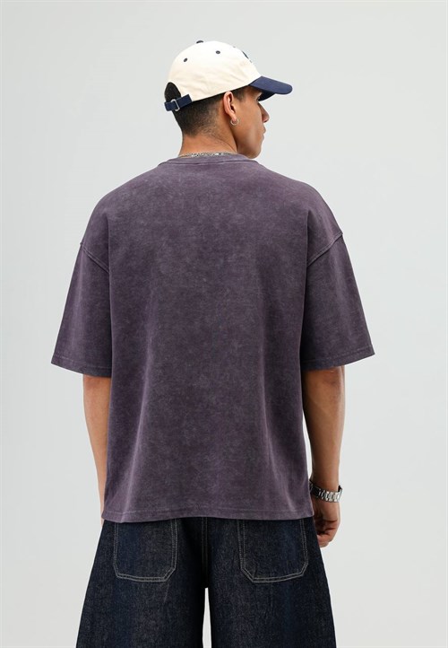 Wholesale Mens Purple T-Shirt