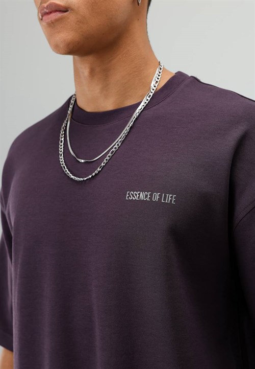 Wholesale Mens Purple T-Shirt