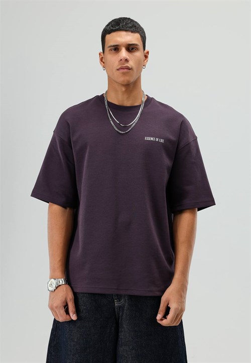 Wholesale Mens Purple T-Shirt