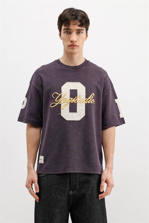 Wholesale Mens Purple T-Shirt