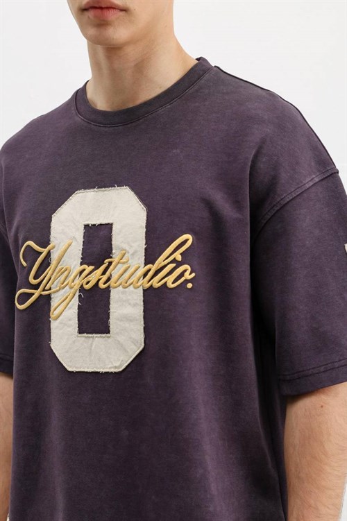 Wholesale Mens Purple T-Shirt