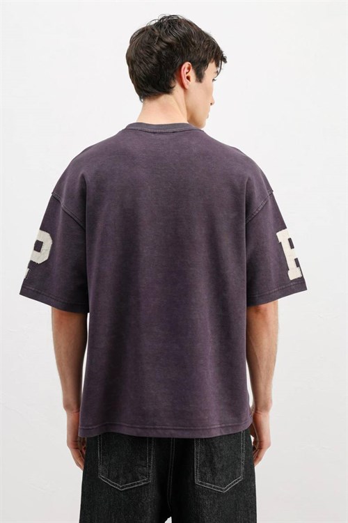Wholesale Mens Purple T-Shirt