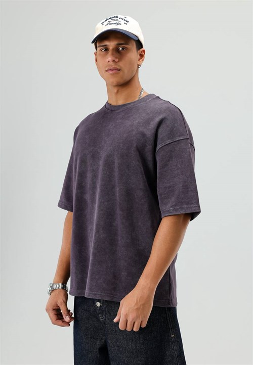 Wholesale Mens Purple T-Shirt