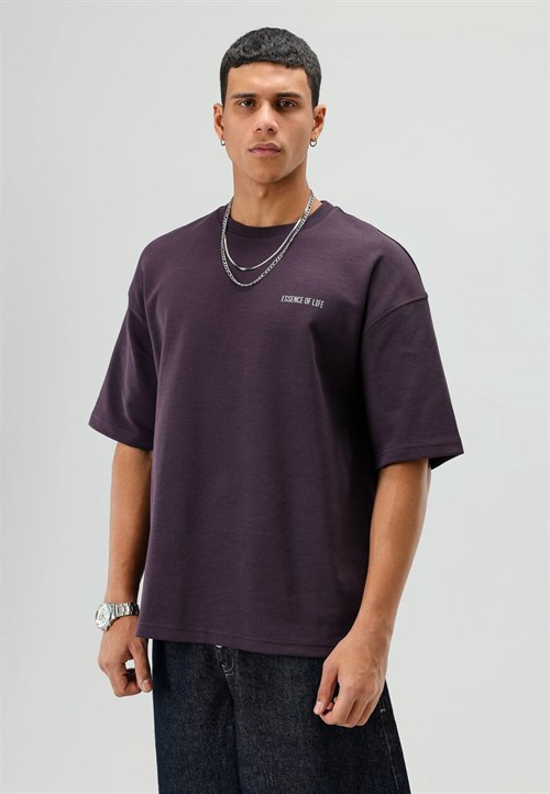 Wholesale Mens Purple T-Shirt