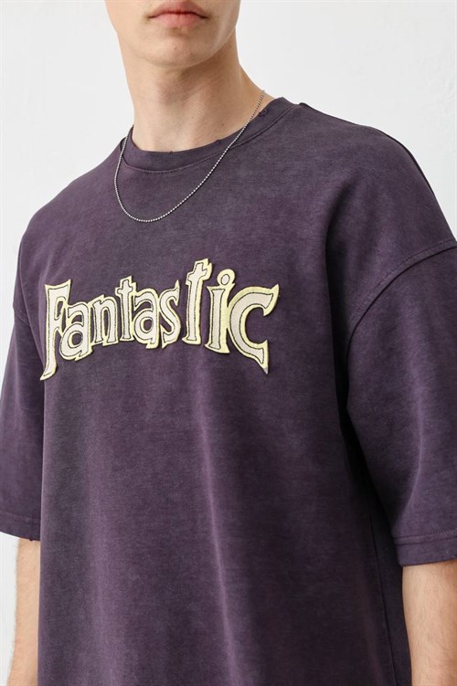 Wholesale Mens Purple T-Shirt