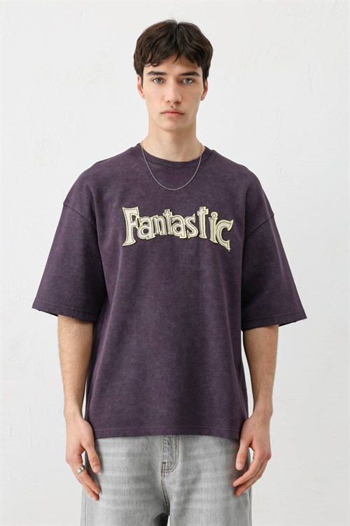 Wholesale Mens Purple T-Shirt