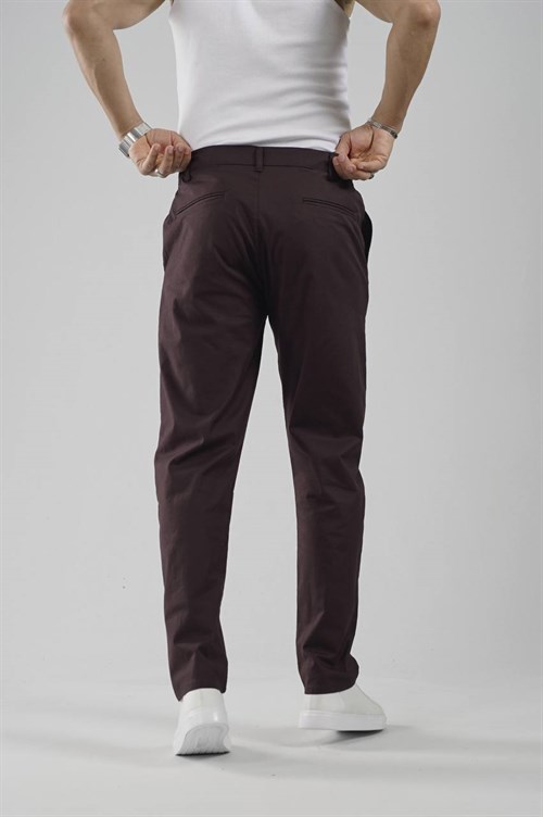 Wholesale Mens Red Plum Pants