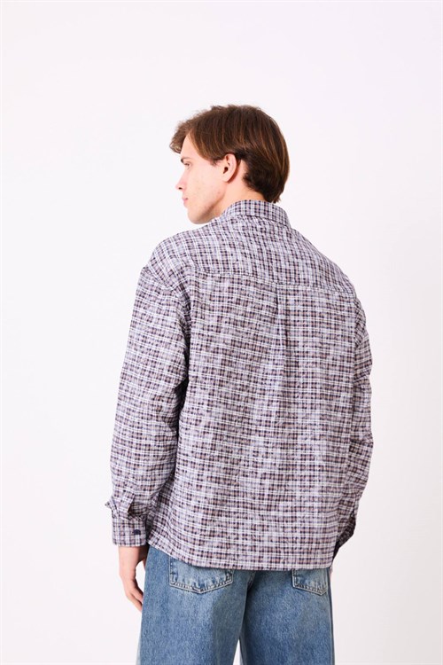 Wholesale Mens Red Plum Shirt 