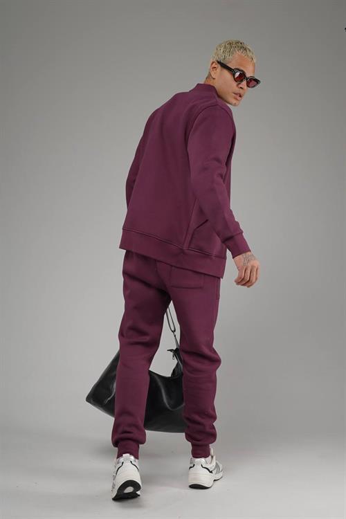 Wholesale Mens Red Plum Tracksuit