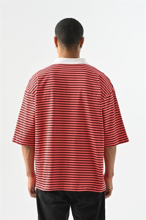 Wholesale Mens Red Polo T-Shirt