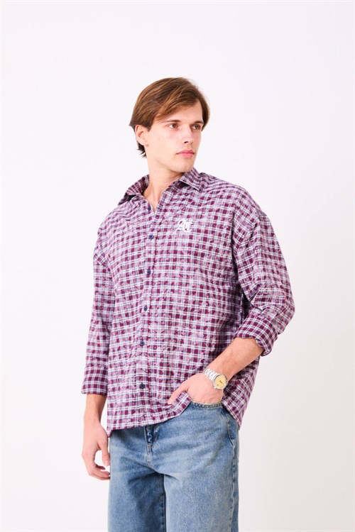 Wholesale Mens Red Shirt 
