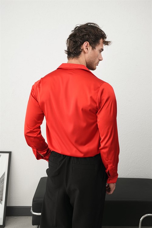 Wholesale Mens Red Shirt