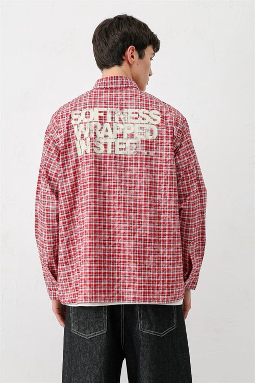 Wholesale Mens Red Shirt