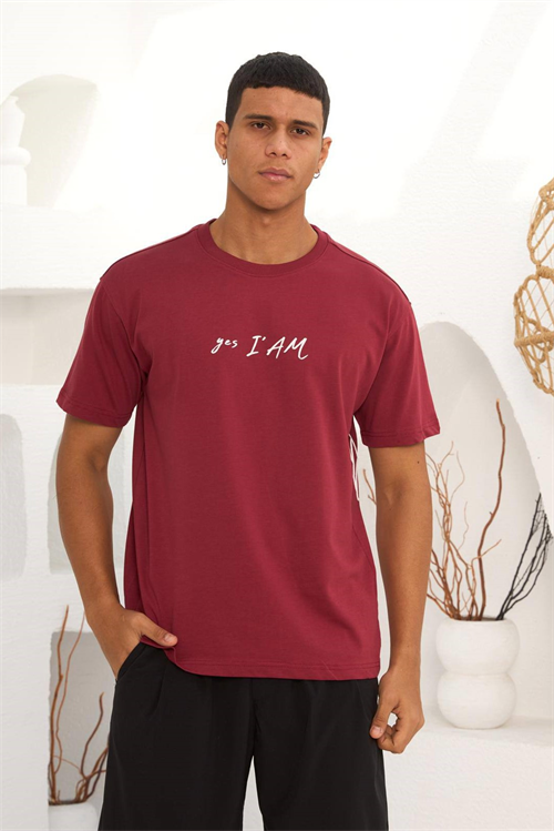 Wholesale Mens Red T-Shirt