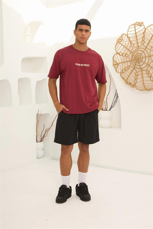 Wholesale Mens Red T-Shirt