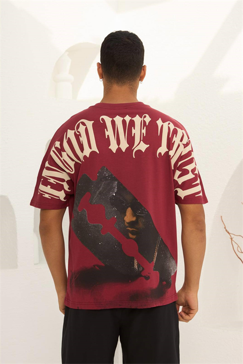 Wholesale Mens Red T-Shirt