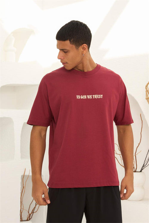 Wholesale Mens Red T-Shirt