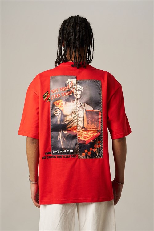 Wholesale Mens Red T-Shirt