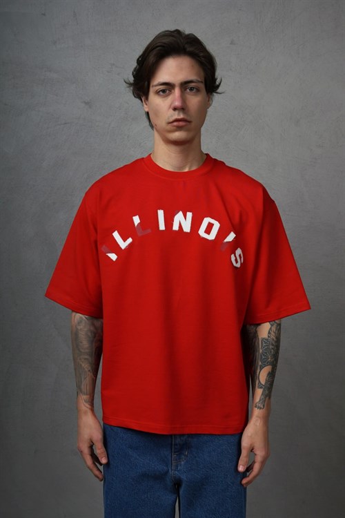 Wholesale Mens Red T-Shirt