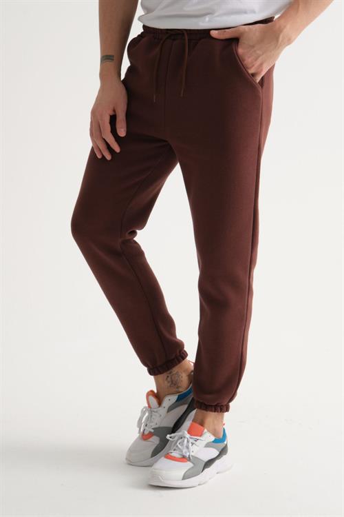 Wholesale Mens Regular Fit Soft Fabric Elastic Waist and Cuff Sweatpants  