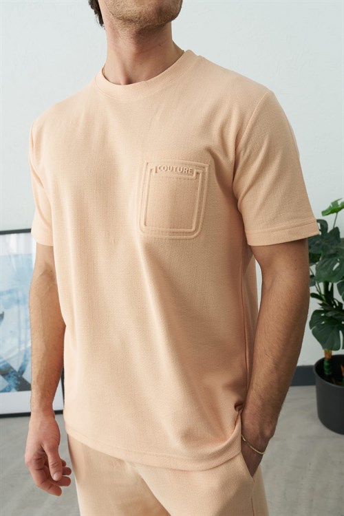 Wholesale Mens Salmon T-Shirt