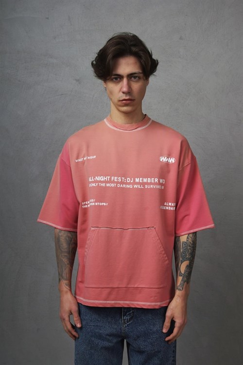 Wholesale Mens Salmon T-Shirt