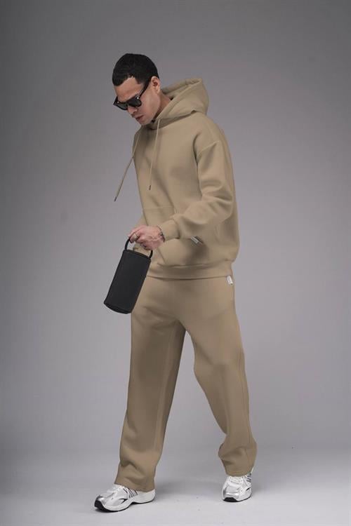 Wholesale Mens Sand Oversize Tracksuit