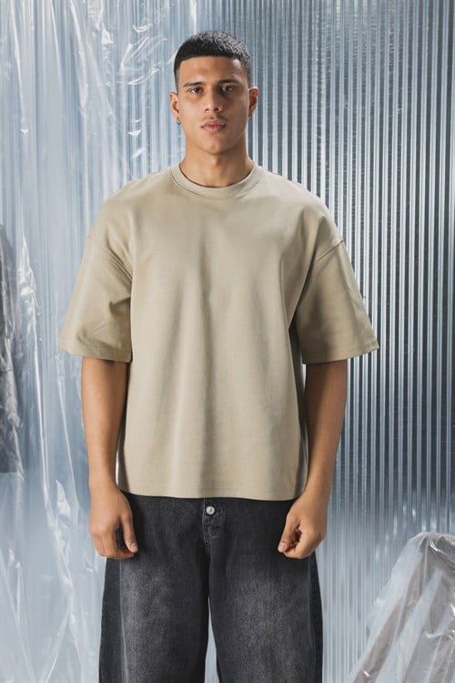 Wholesale Mens Sand T-Shirt 