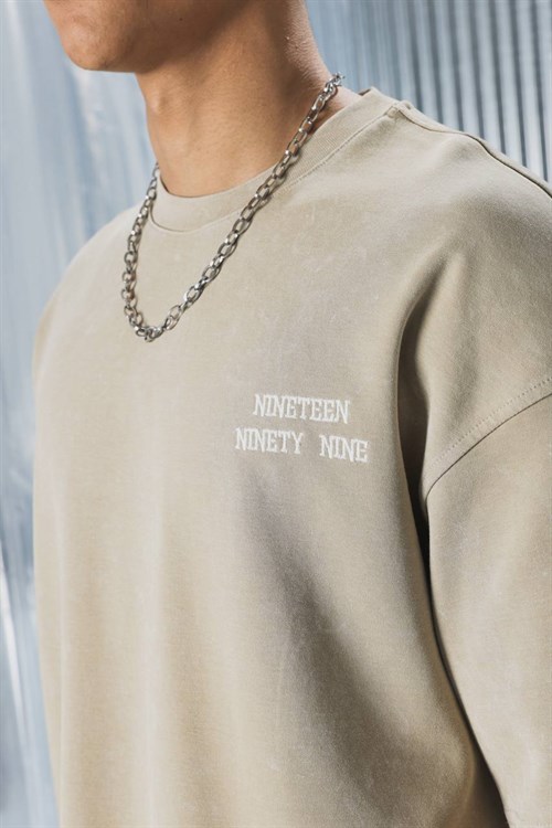 Wholesale Mens Sand T-Shirt 
