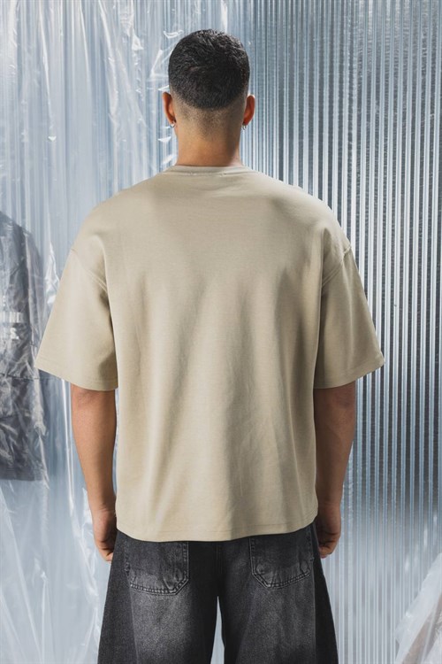 Wholesale Mens Sand T-Shirt 