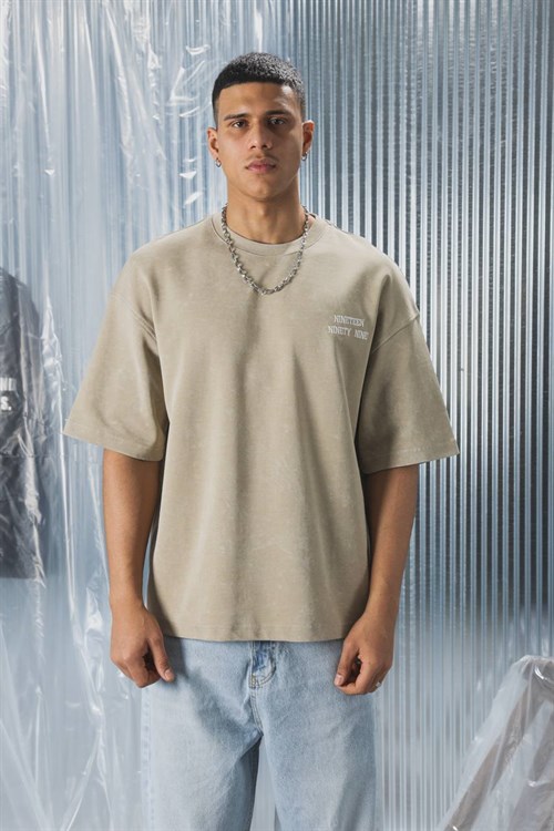 Wholesale Mens Sand T-Shirt 