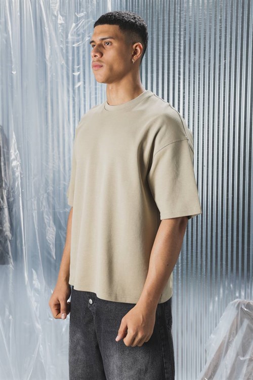 Wholesale Mens Sand T-Shirt 