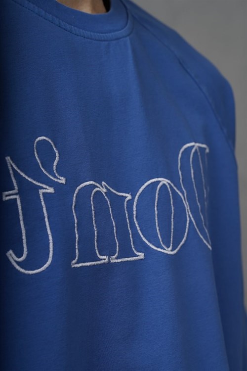 Wholesale Mens Sax Blue T-Shirt