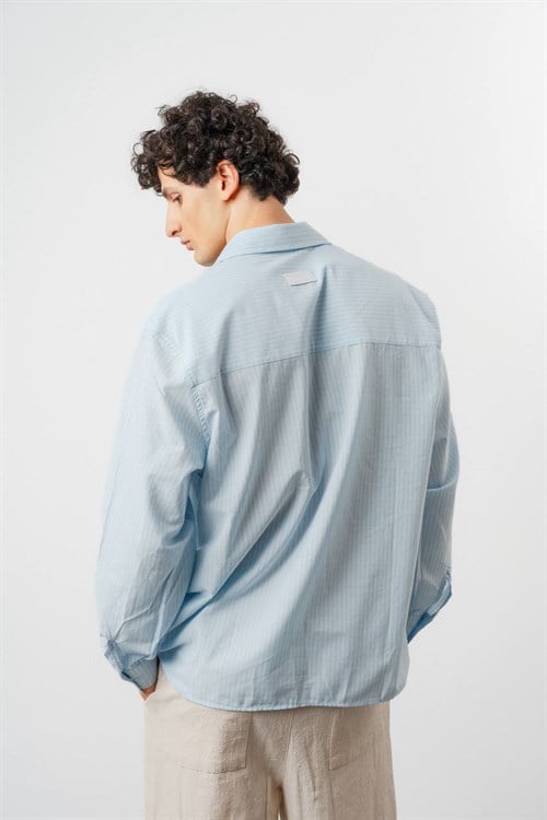 Wholesale Mens Sky Blue Shirt