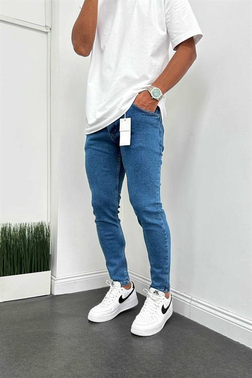 Wholesale Mens Sky Blue Slim Fit Jeans